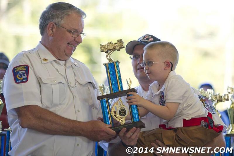 Best Appearing Junior Fire Chief - C
Southern Maryland Fireman's Association Parade - Sunday April 27, 2014 - Solomons