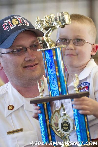 Best Appearing Junior Fire Chief - C
Southern Maryland Fireman's Association Parade - Sunday April 27, 2014 - Solomons