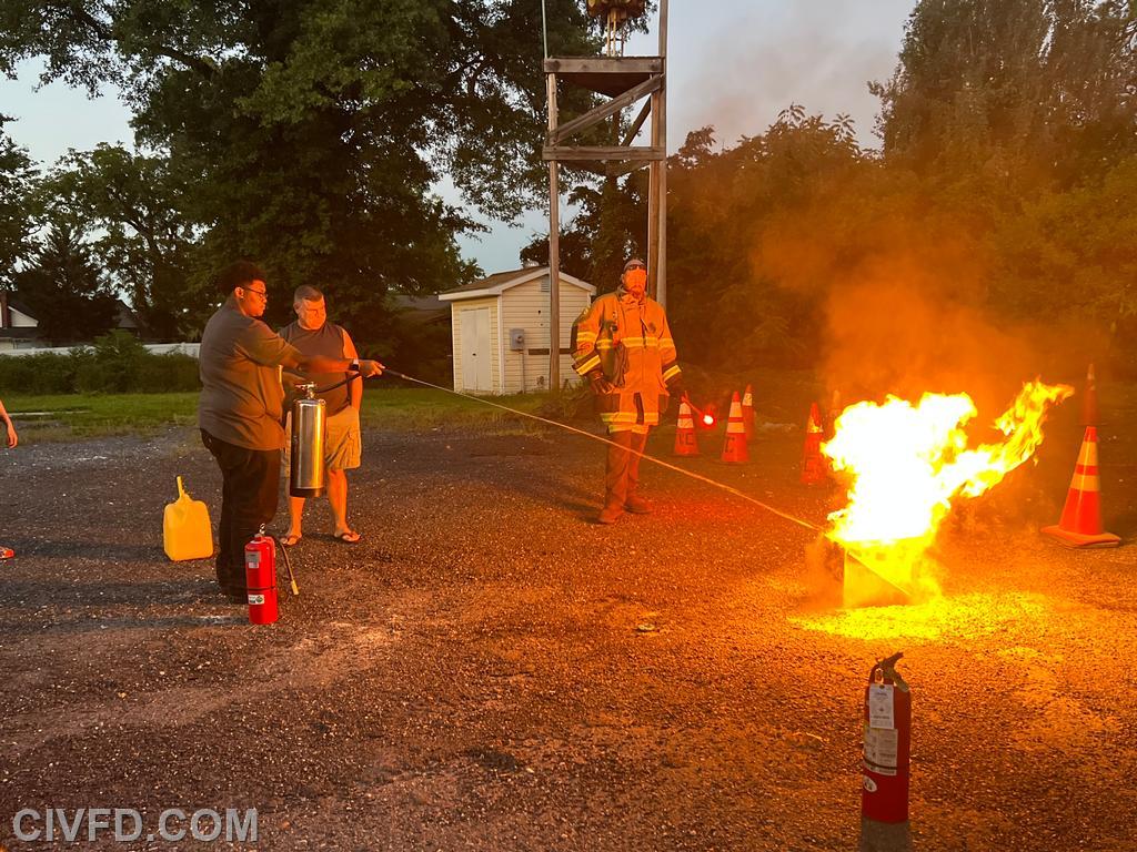 Fire Extinguisher Training!