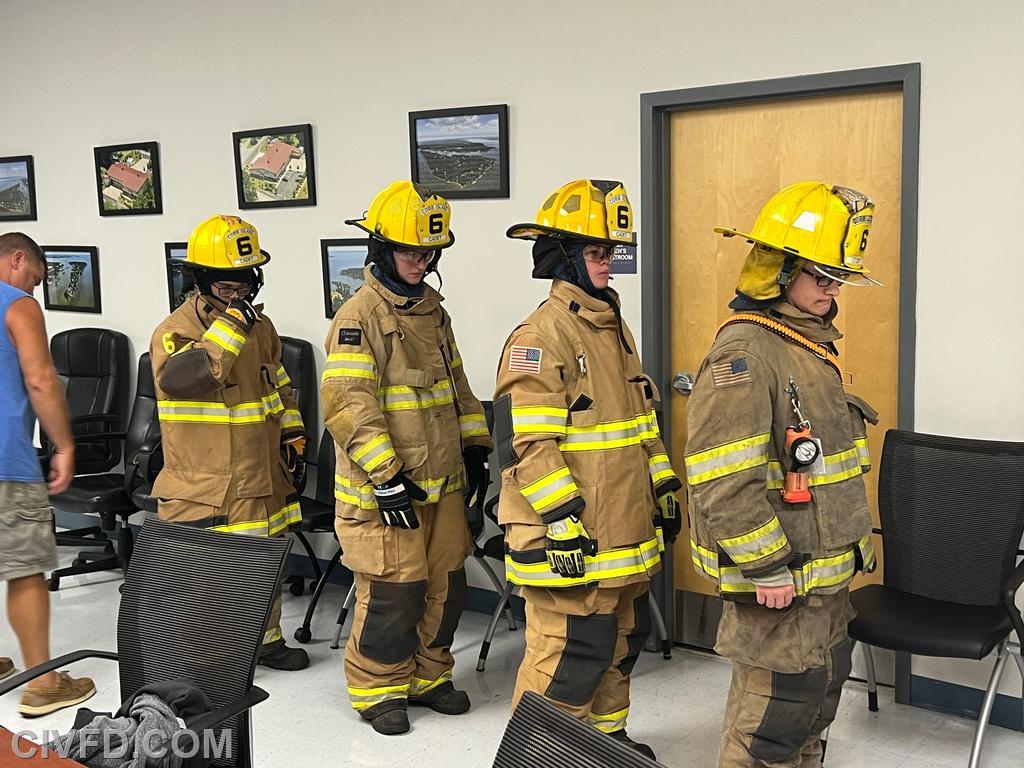 Fire Gear Inspection and how to properly wear and take it off. 